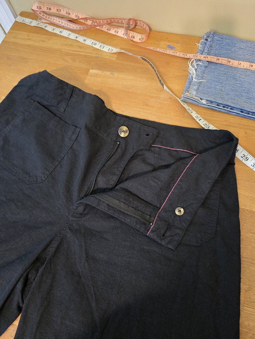 Maeve The Colette Pants Black Wide Leg Full Length 20W Magic Fabric - Picture 9 of 15